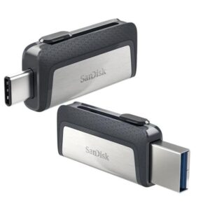 Flashdisk 64GB USB C dan USB A Dual Drive