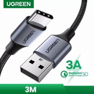 Kabel Data USB A to Type C 0.5 Meter Pendek