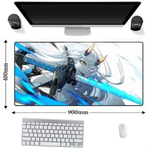 Mouse Pad Gaming Desain Pahlawan Anime Large