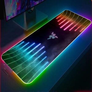 Mouse Pad Gaming RGB LED Border Large